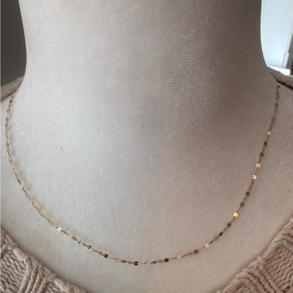 Delicate Gold Necklace for Women - Picture 4 of 5